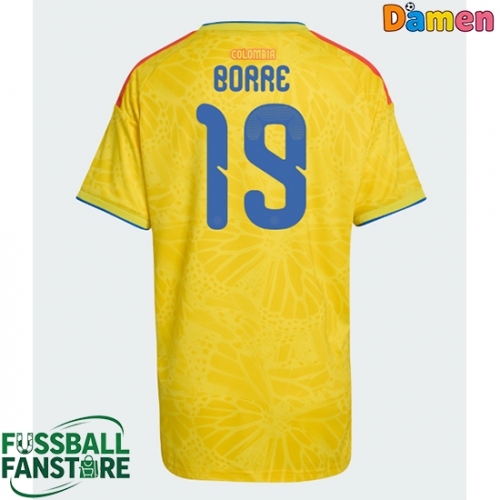 Kolumbien Rafael Santos Borre #19 Replik Heimtrikot Damen WM 2026 Kurzarm